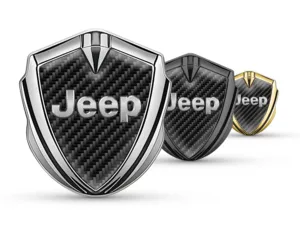 Jeep Metallico Emblema Badge Durevole Tocco Premium
